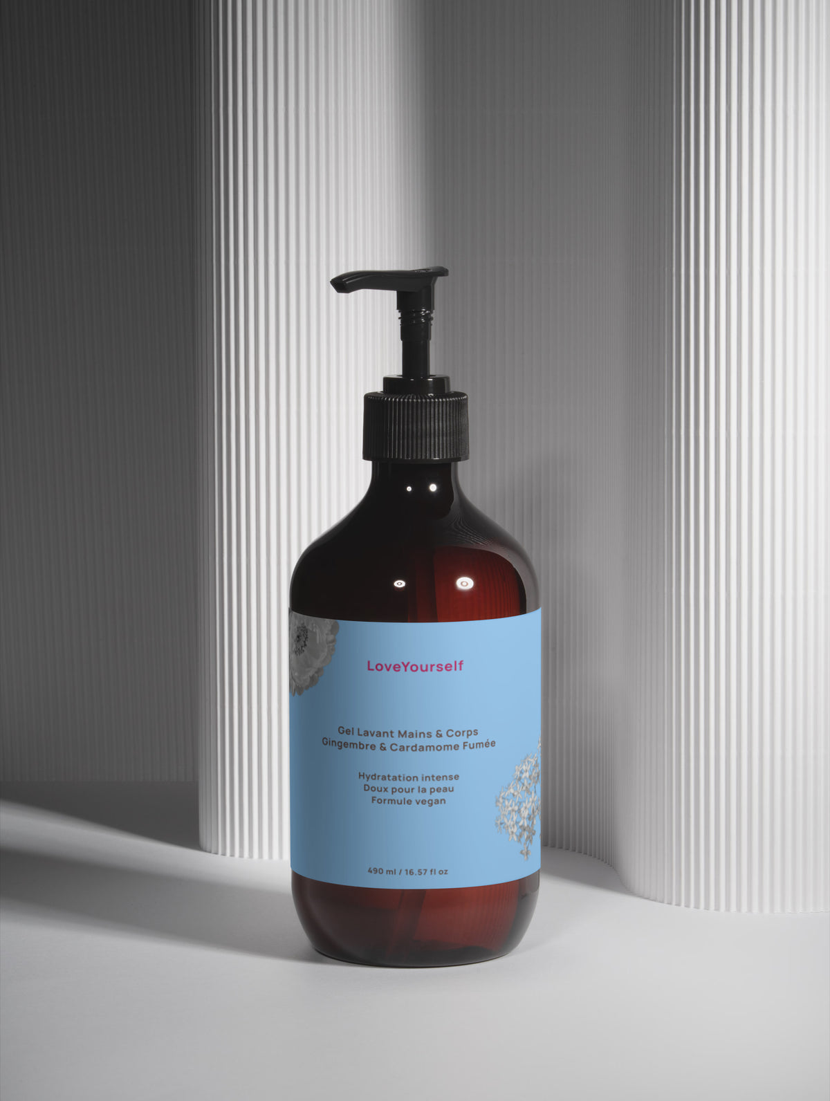 Gel Lavant Gingembre & Cardamome Fumée – 490 ml