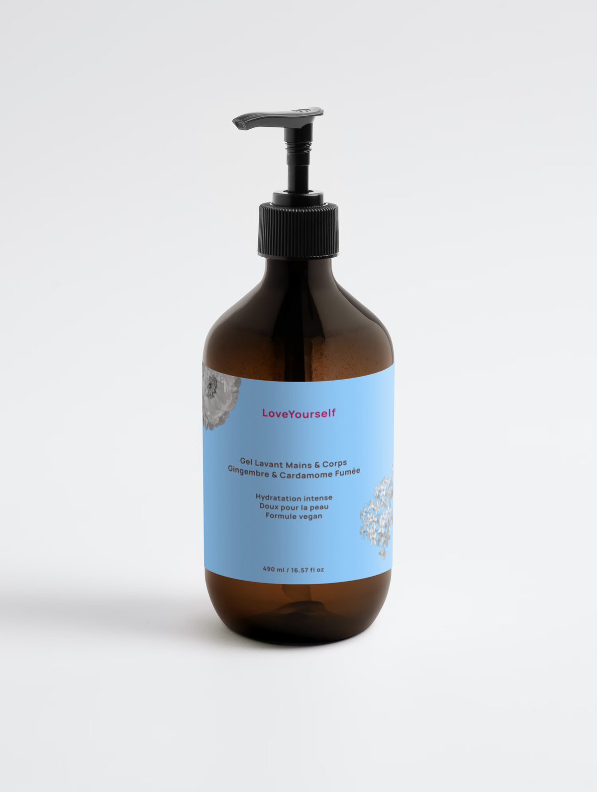 Gel Lavant Gingembre & Cardamome Fumée – 490 ml