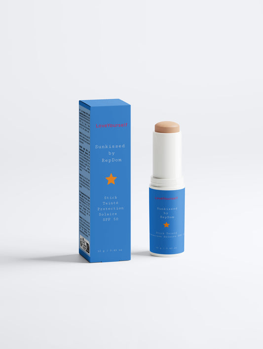 Stick Solaire Minéral Sunkissed by RepDom SPF50 Teinté - 140 g